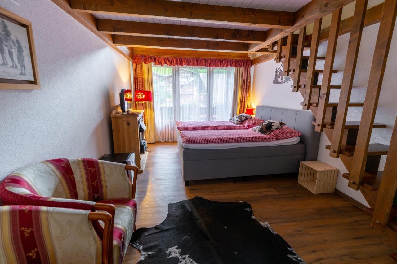 Chalet-Hotel Beau-Site Адельбоден Экстерьер фото