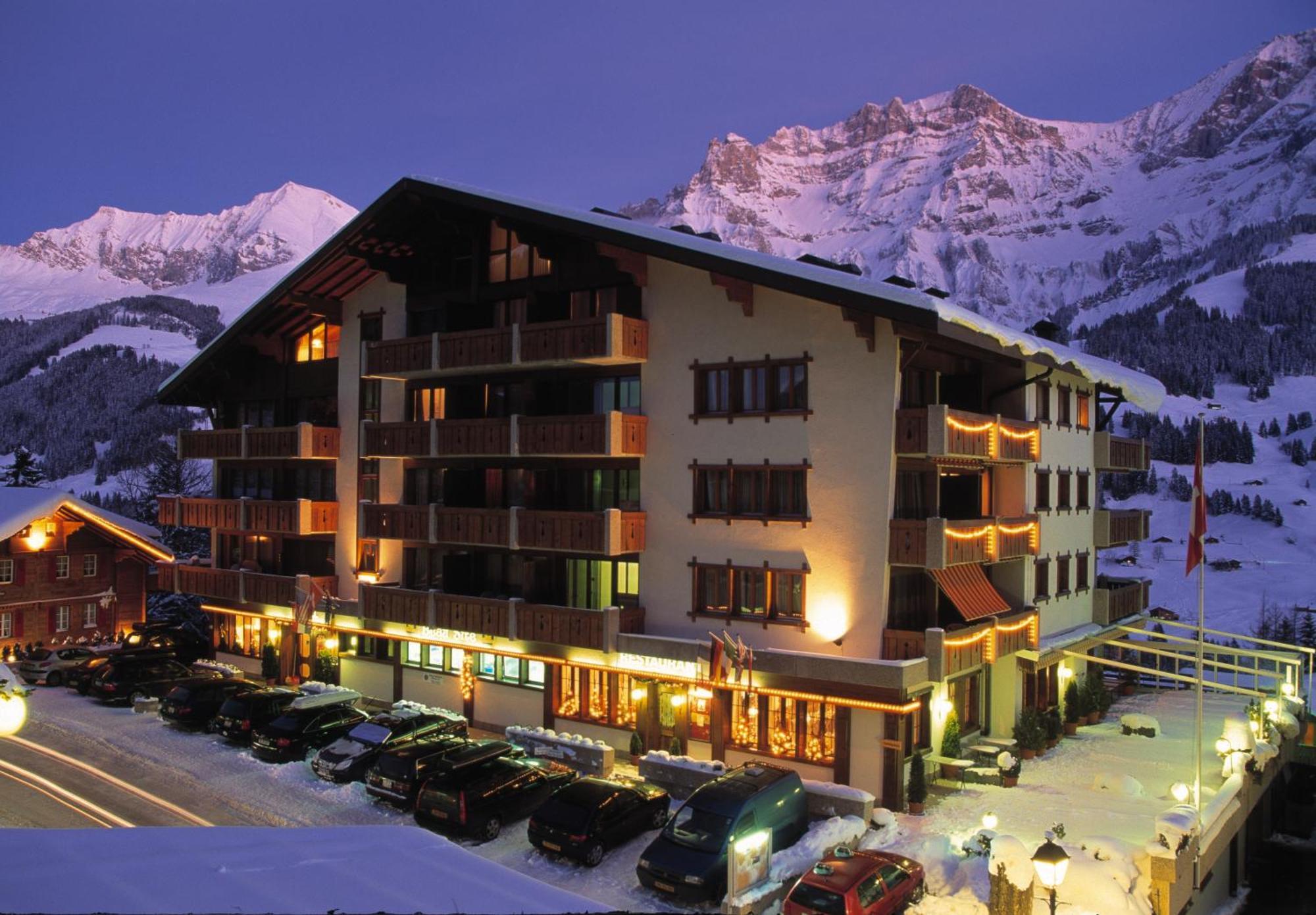 Chalet-Hotel Beau-Site Адельбоден Экстерьер фото
